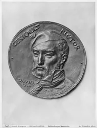 Théodore Géricault, 1830 (bronze)